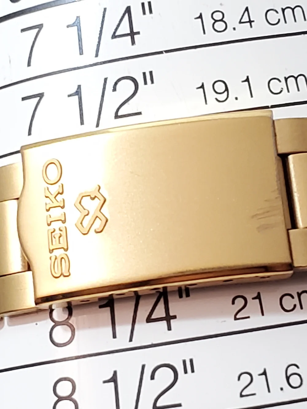 Seiko crystal has