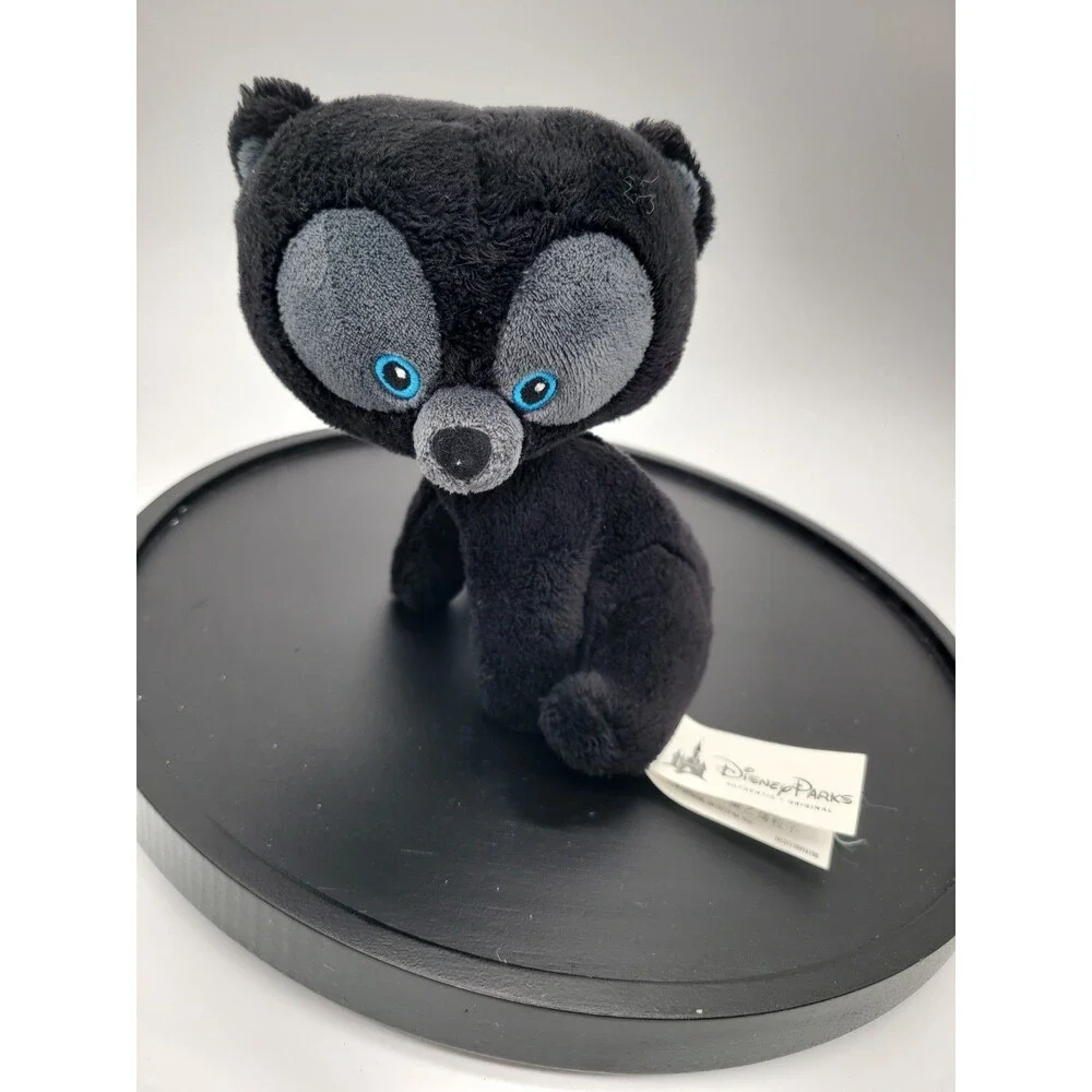 Disney Parks BRAVE Hamish Merida's Brother Black Bear Plush Stuffed Animal 7