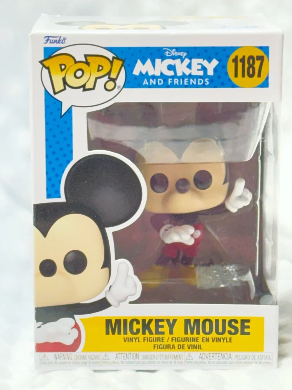 Funko Pop! Disney: Classics Mickey Mouse vinyl figure (#1187)