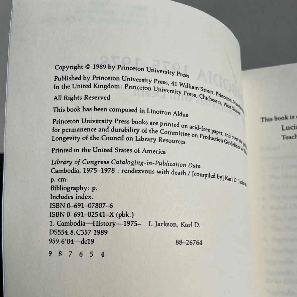 Princeton University Press cambodia 1975