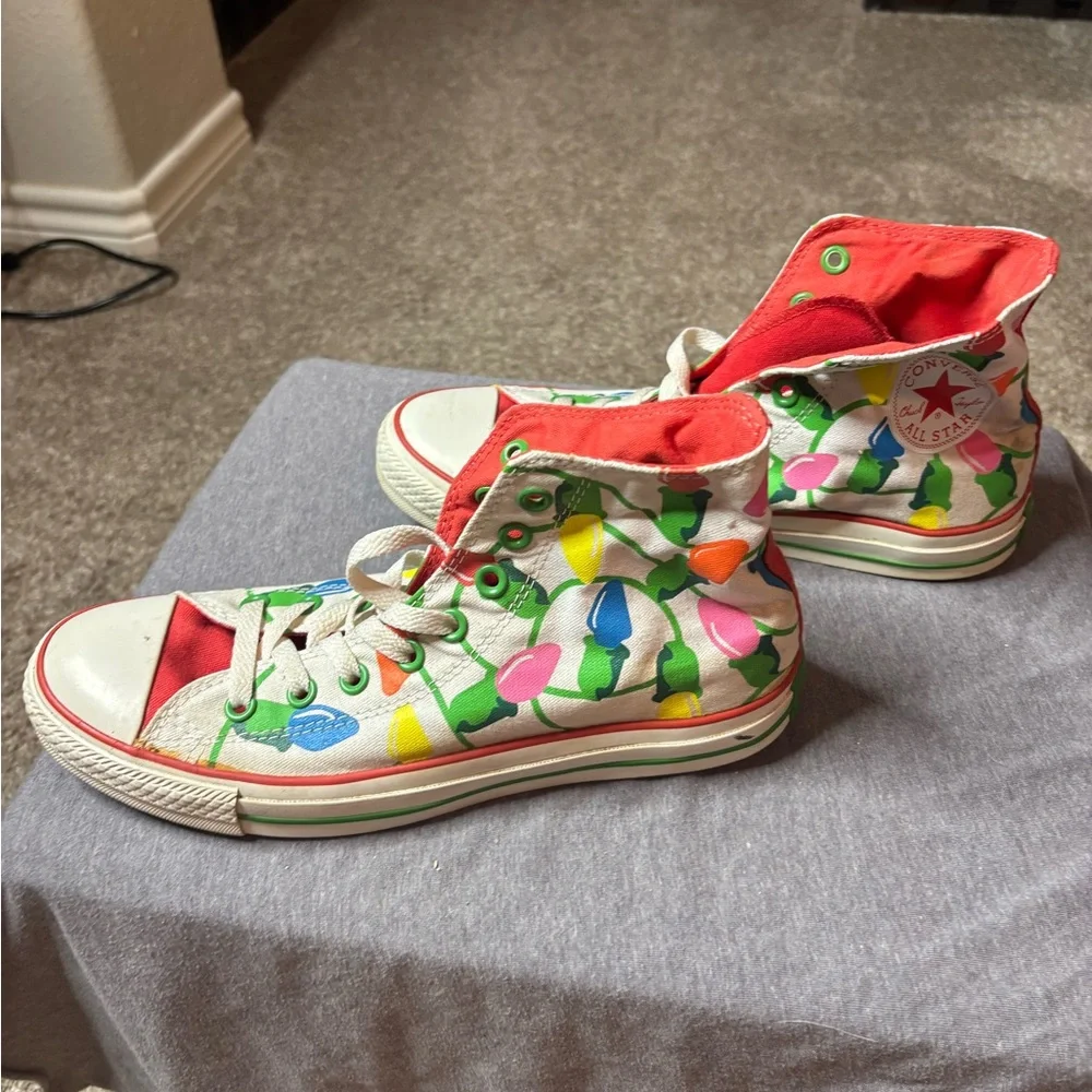 Converse side white lights