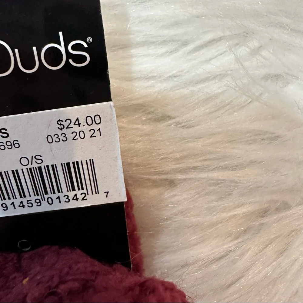 Cuddl Duds burgundy wine