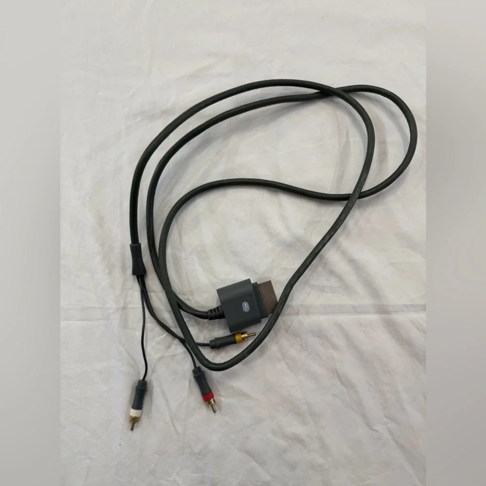 OEM Genuine Microsoft Xbox 360‎ Console Component HD AV Cable HDTV Untested