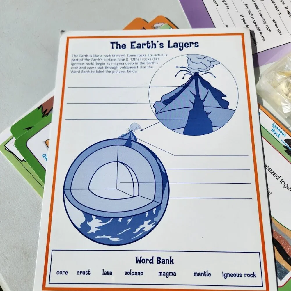 Lakeshore Educational Supplies Rocks and Soil Activity Science Curriculum Classr