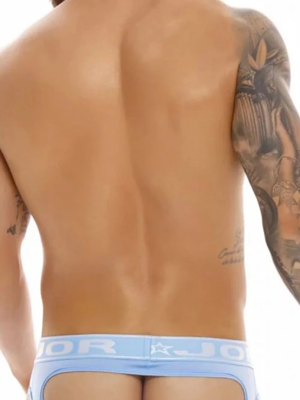 [L] Light Blue Men's Fiji Bikini Jock Brief