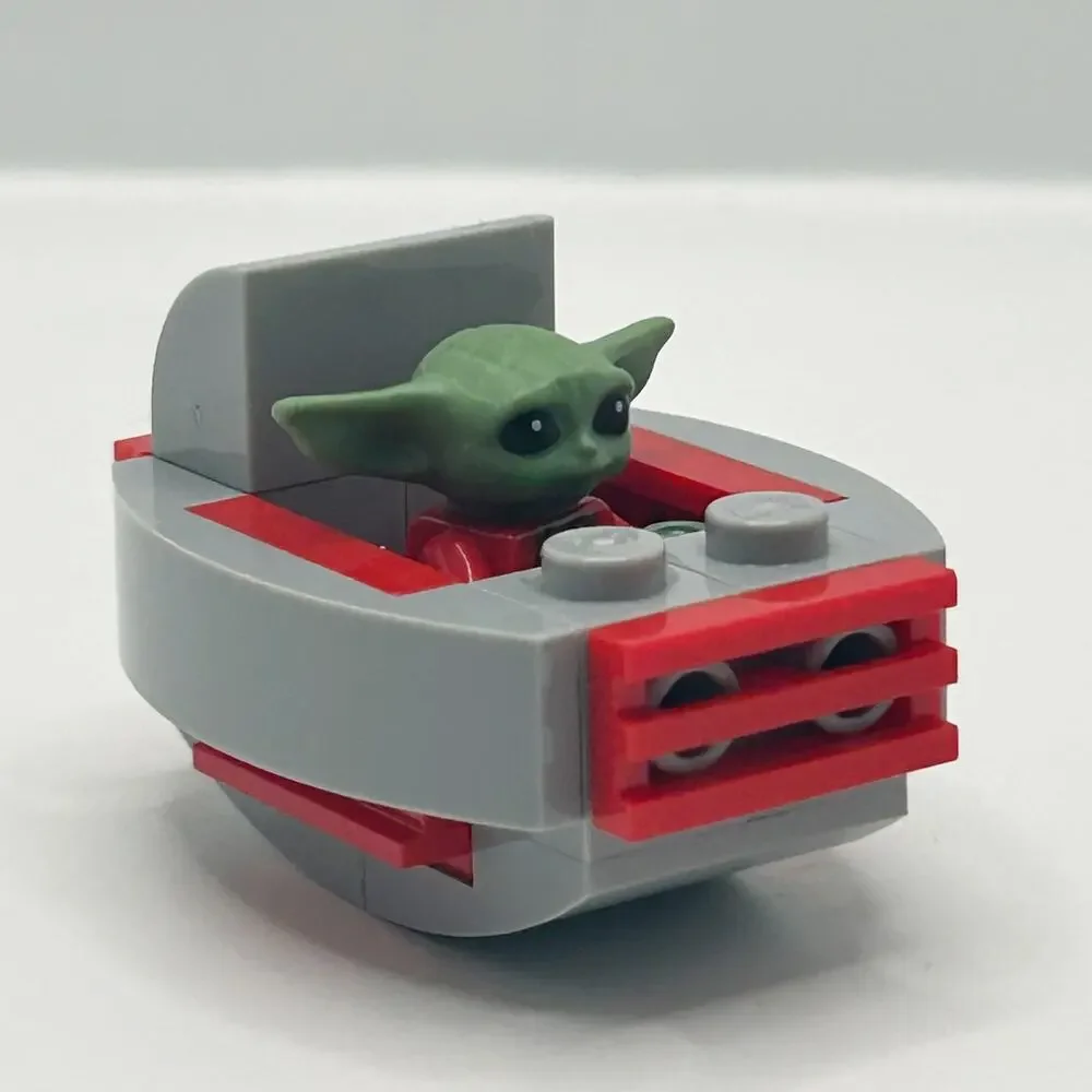 Lego Star Wars - Grogu Red Sweater Christmas Advent Calendar 75307 sw1173 EUC