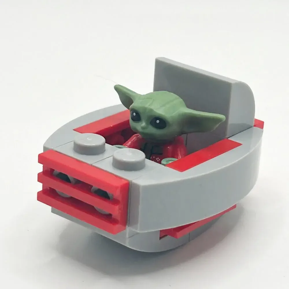 Lego Star Wars - Grogu Red Sweater Christmas Advent Calendar 75307 sw1173 EUC