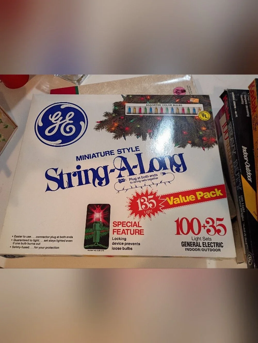 New In Original Packaging Vintage Christmas Lights Lot