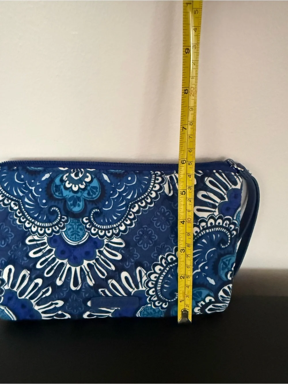 Vera Bradley quilted cosmetic
