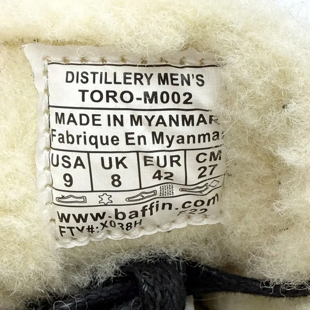 Baffin mens distillery