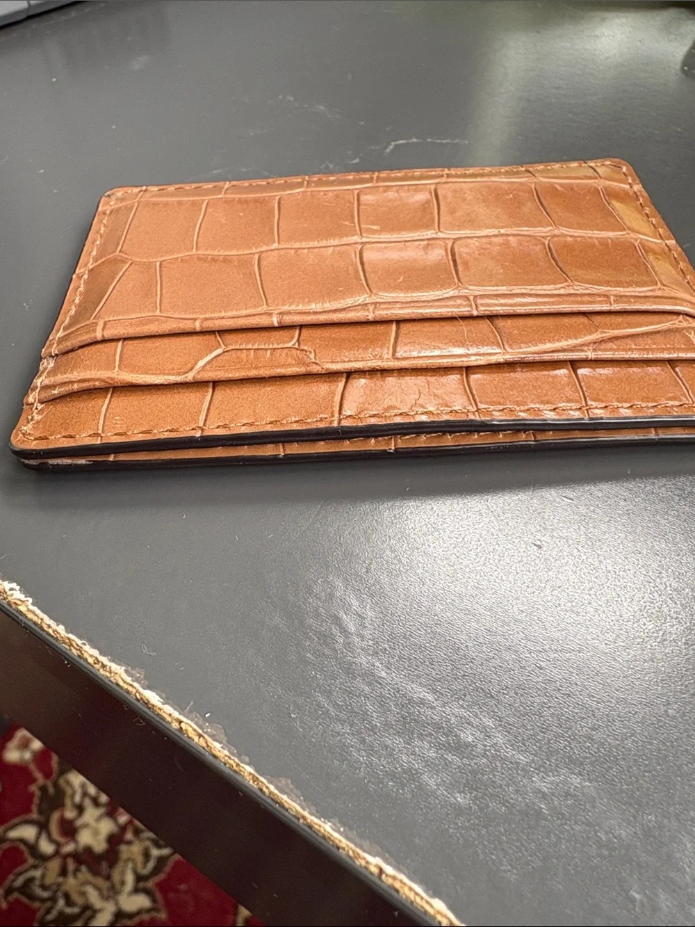 Michael Kors compact croc