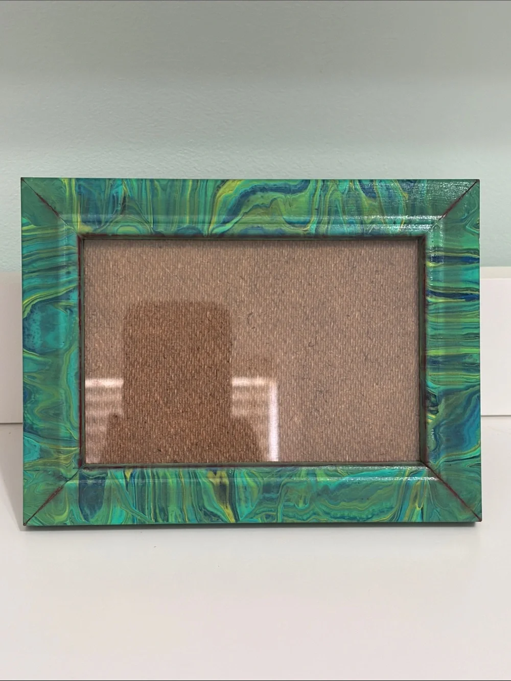 Green Marble Swirl Photo Frame - Home Accents