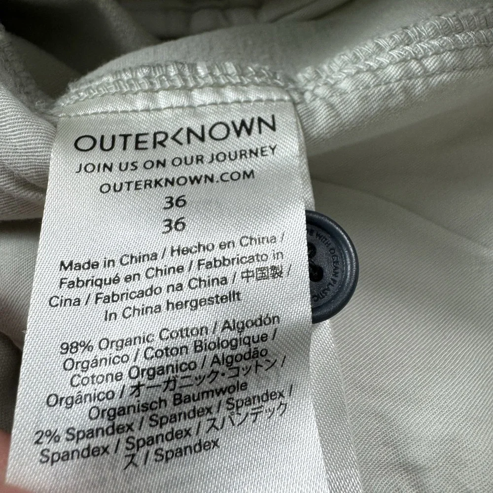 Outerknown measurements waist