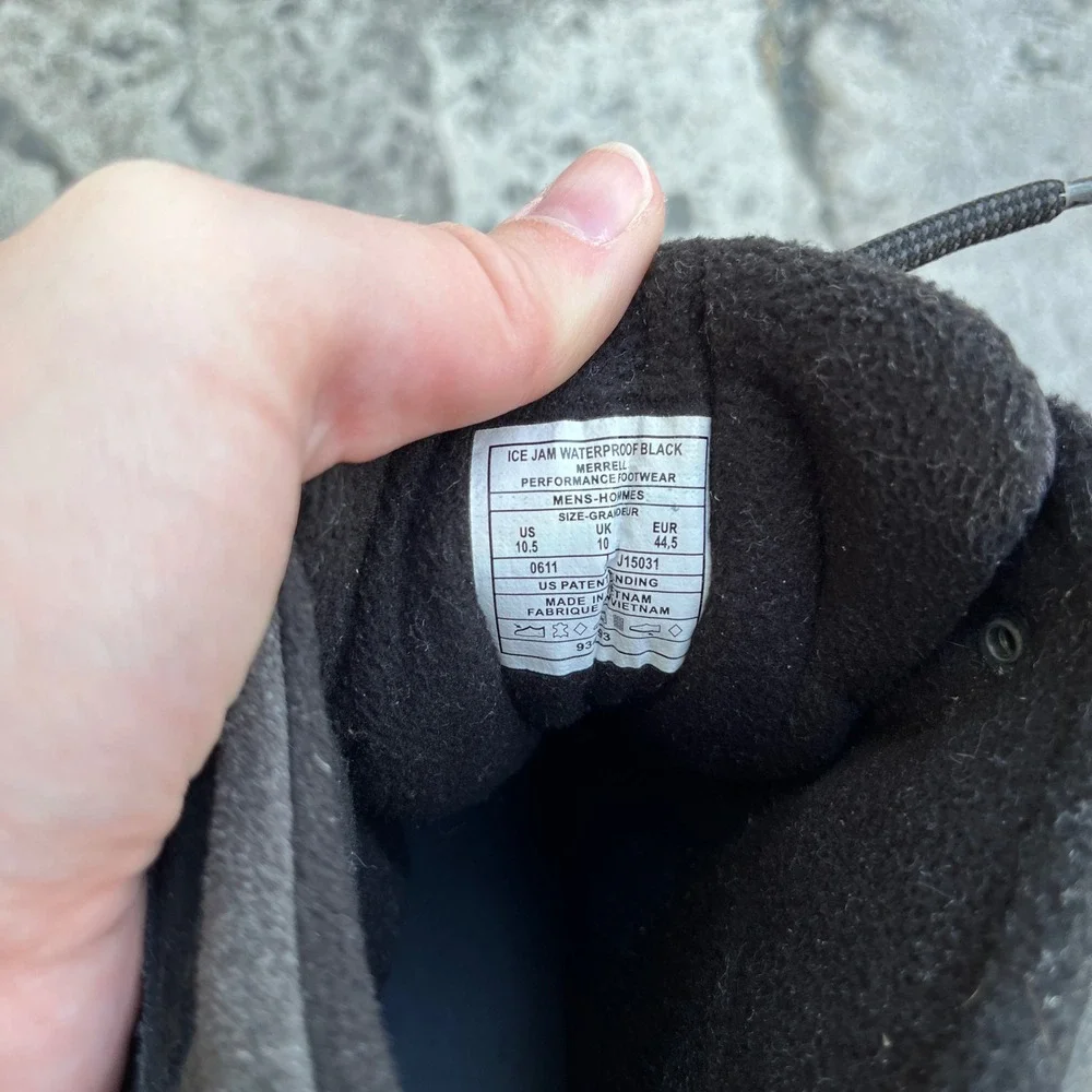 Merrell ice jam