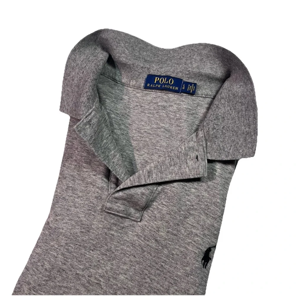 Polo Ralph Lauren‎ Men's Polo Size Large Gray