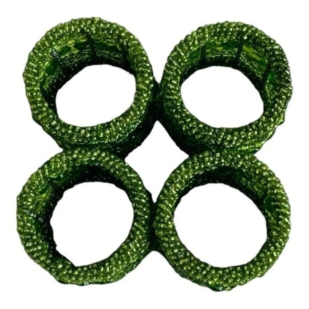 Handmade vintage green