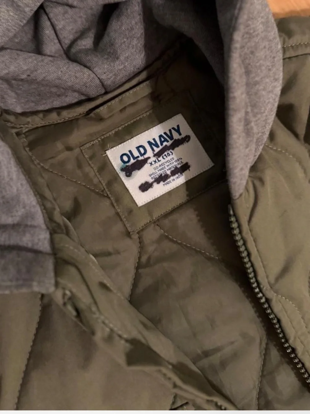 Old Navy quilted field