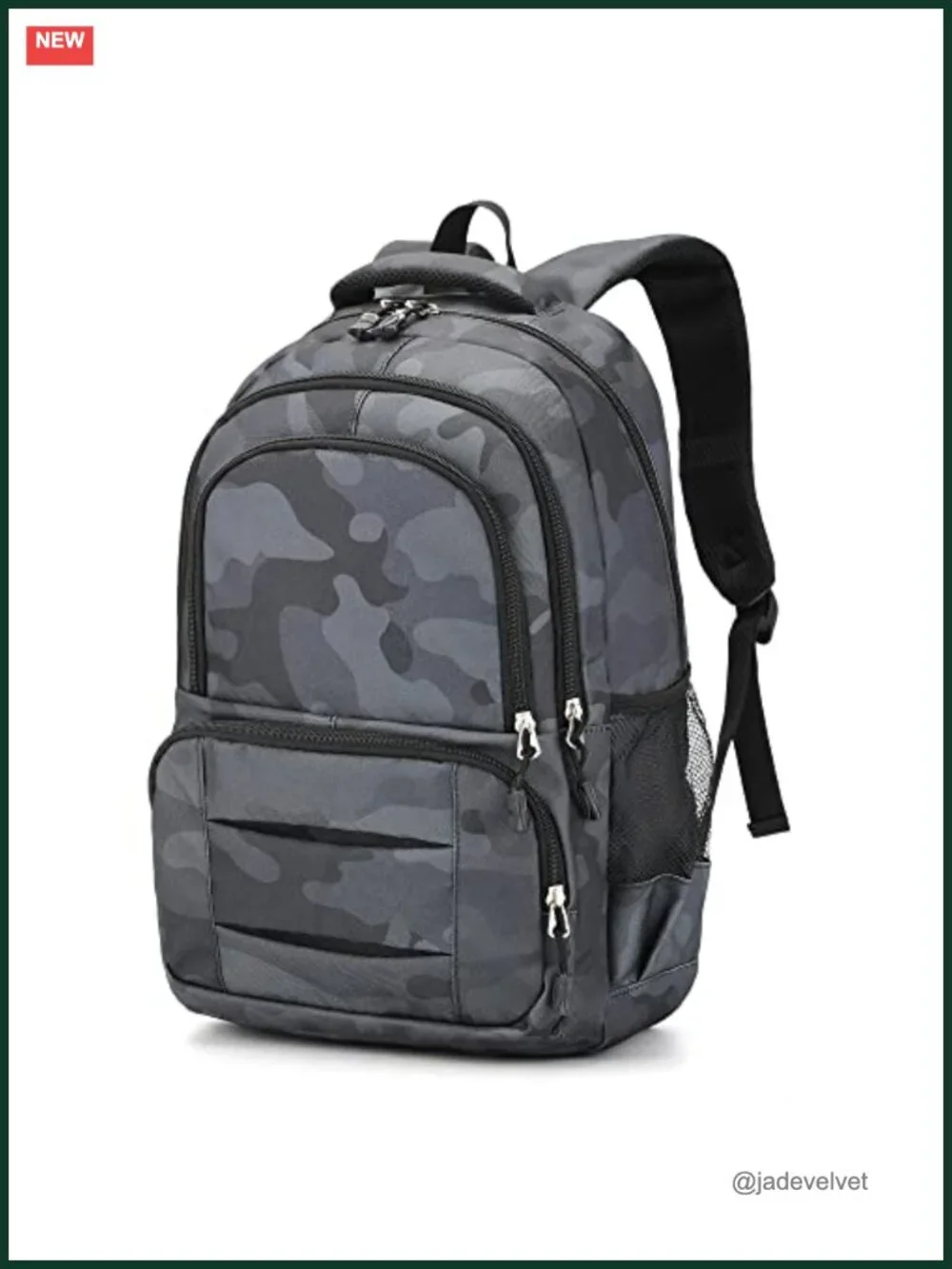 Laptop Backpack Waterproof Nylon School Travel