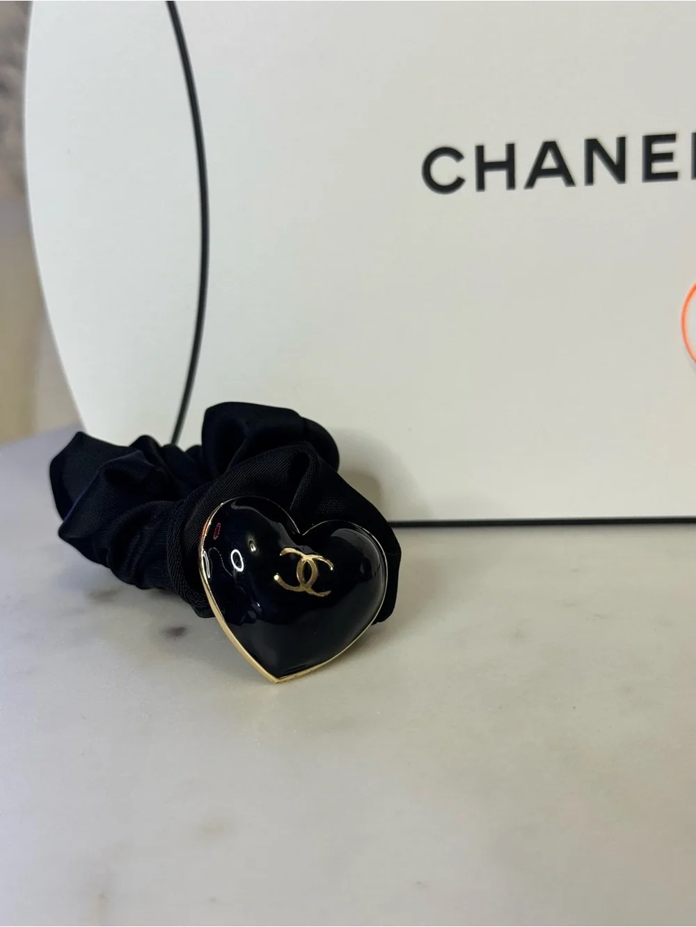 CHANEL decorative white