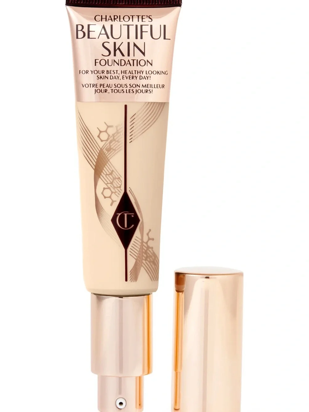 NEW Charlotte Tilbury Beautiful Skin Foundation 2N Light Neutral
