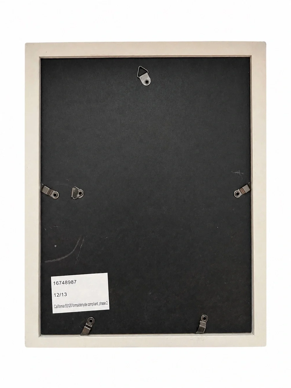 Uniek White Shadow Box Frame 8.5x11 Deep Display Keepsake Memory Frame New