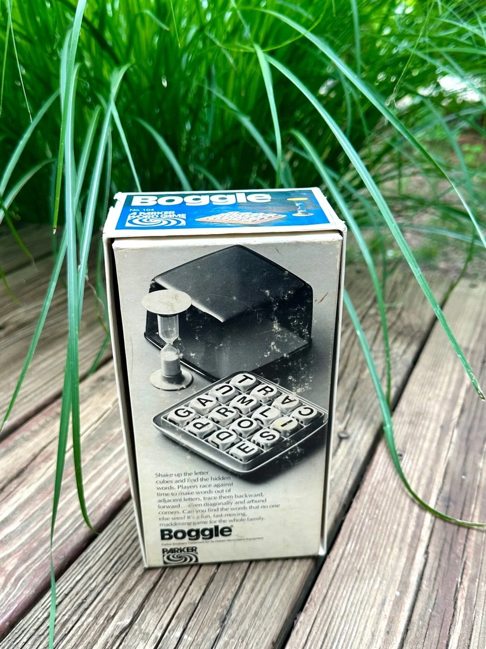 Parker Brothers vingate boggle