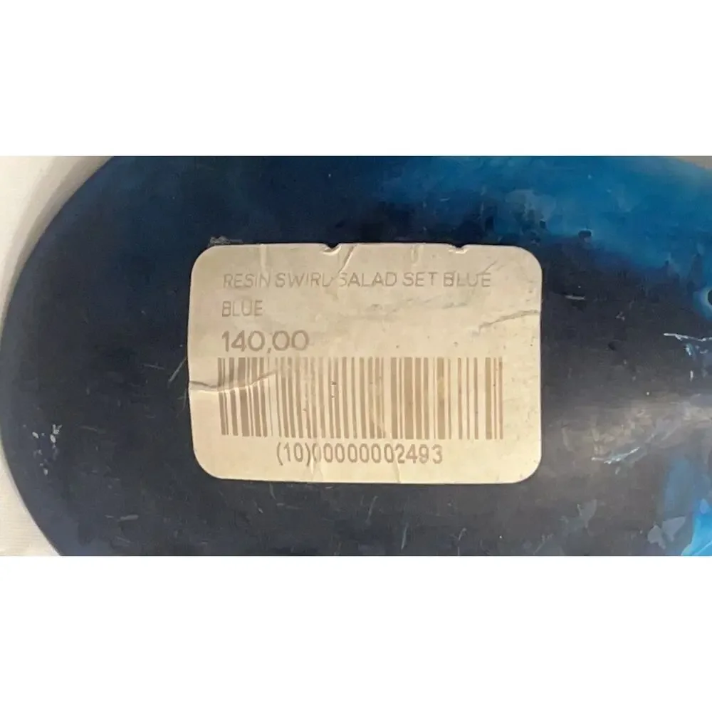 Unbranded resin swirl