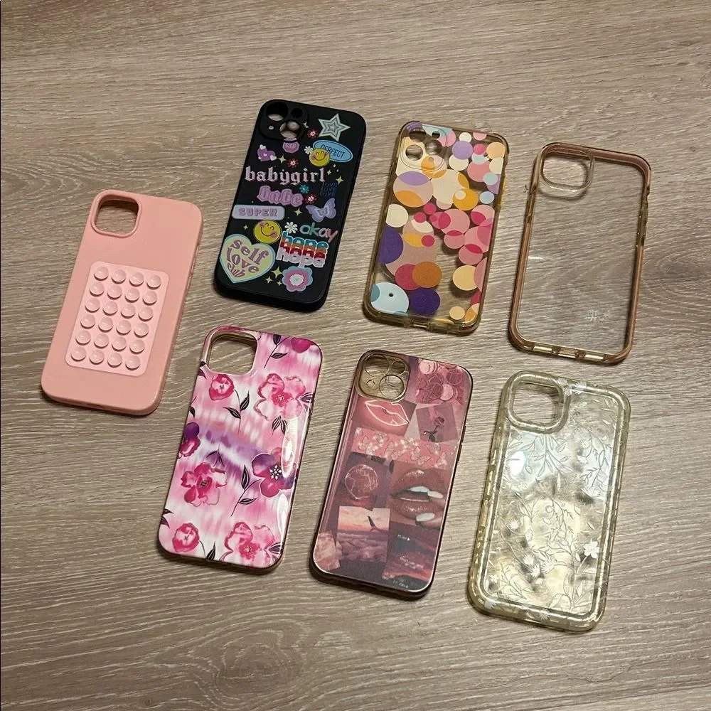 iPhone 14 Plus Assorted Phone Cases Bundle of 7 Cases