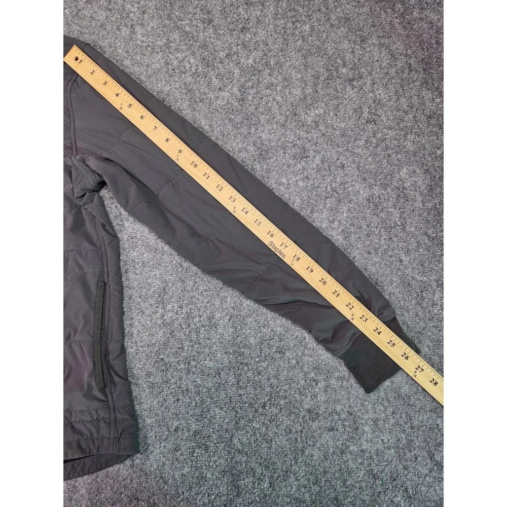 The North Face Mountain Sweatshirt Pullover‎ Mens S Gray Snap Neck NF0A3MFF