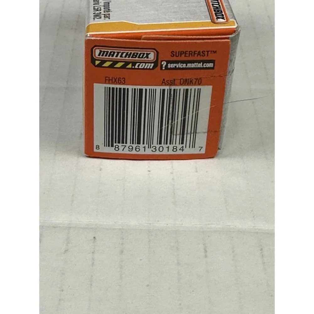 Mattel matchbox 2017