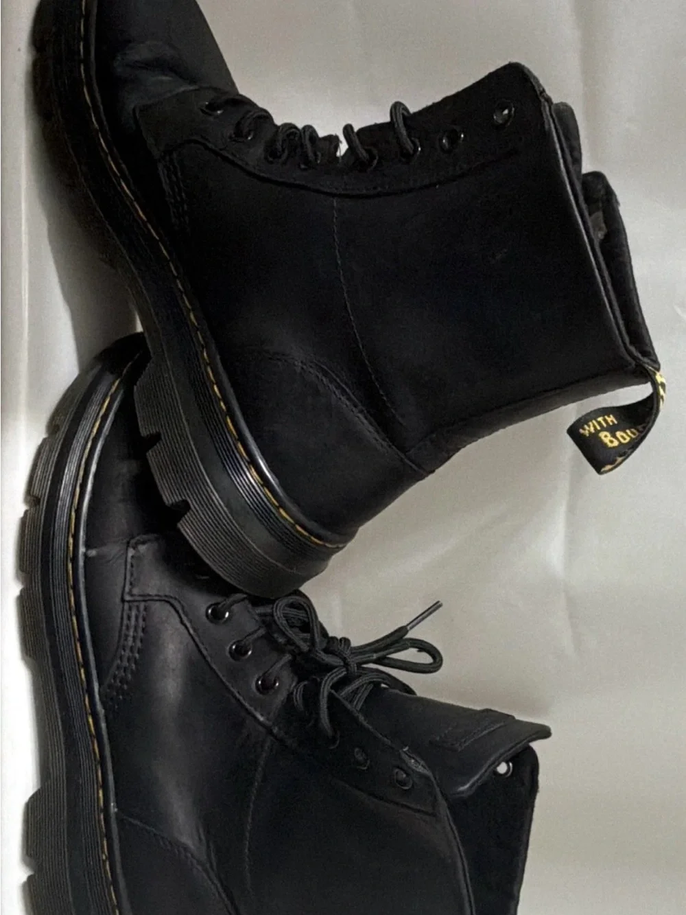 Dr. Martens black leather