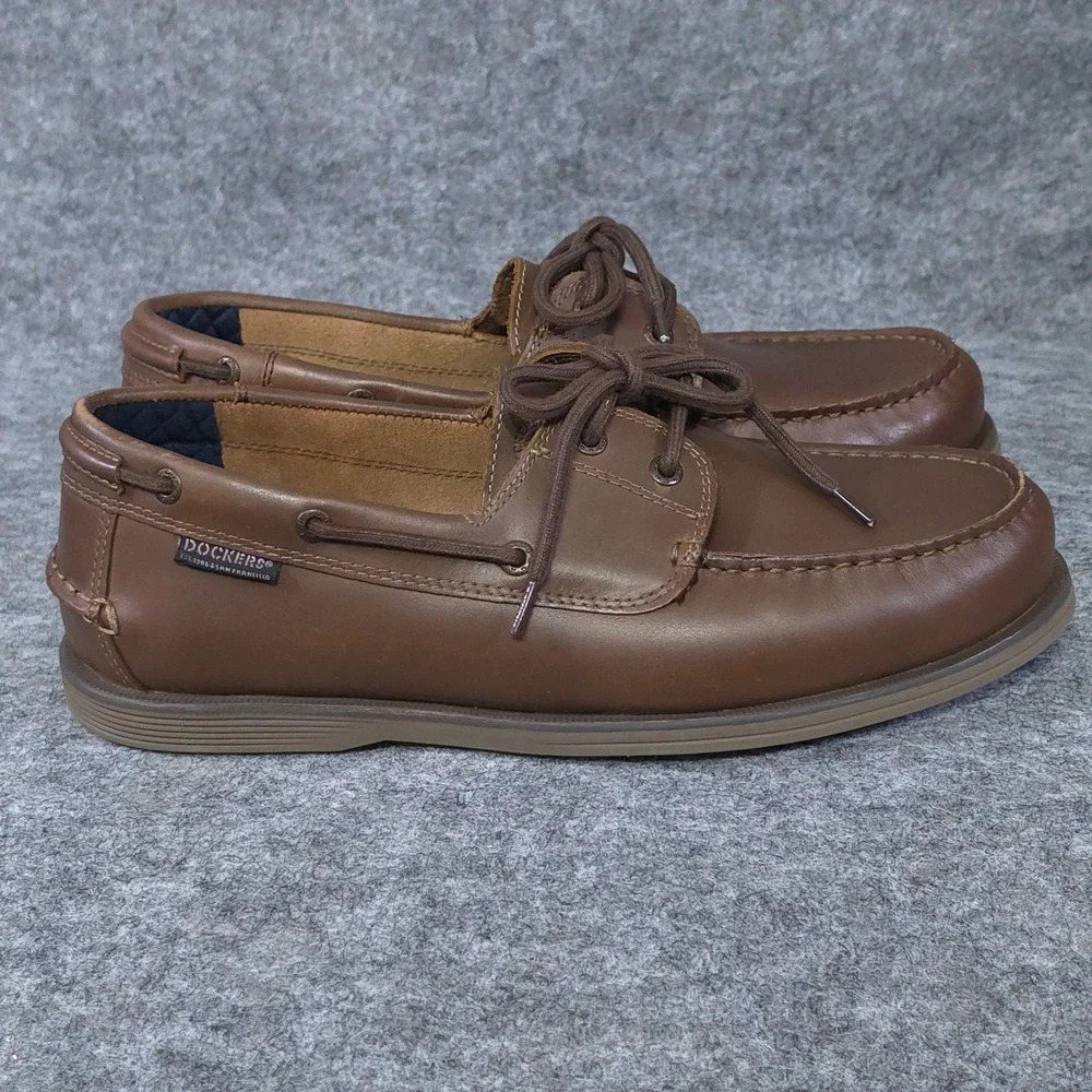 Dockers‎ Dennison Mens Boat Shoes Chestnut Brown Active Rebound 10 M 90-34408