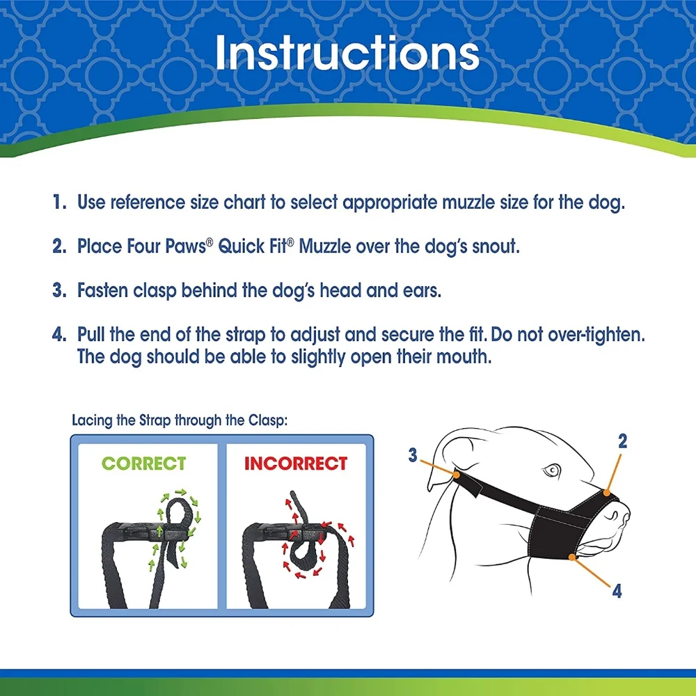 Four Paws welcome details