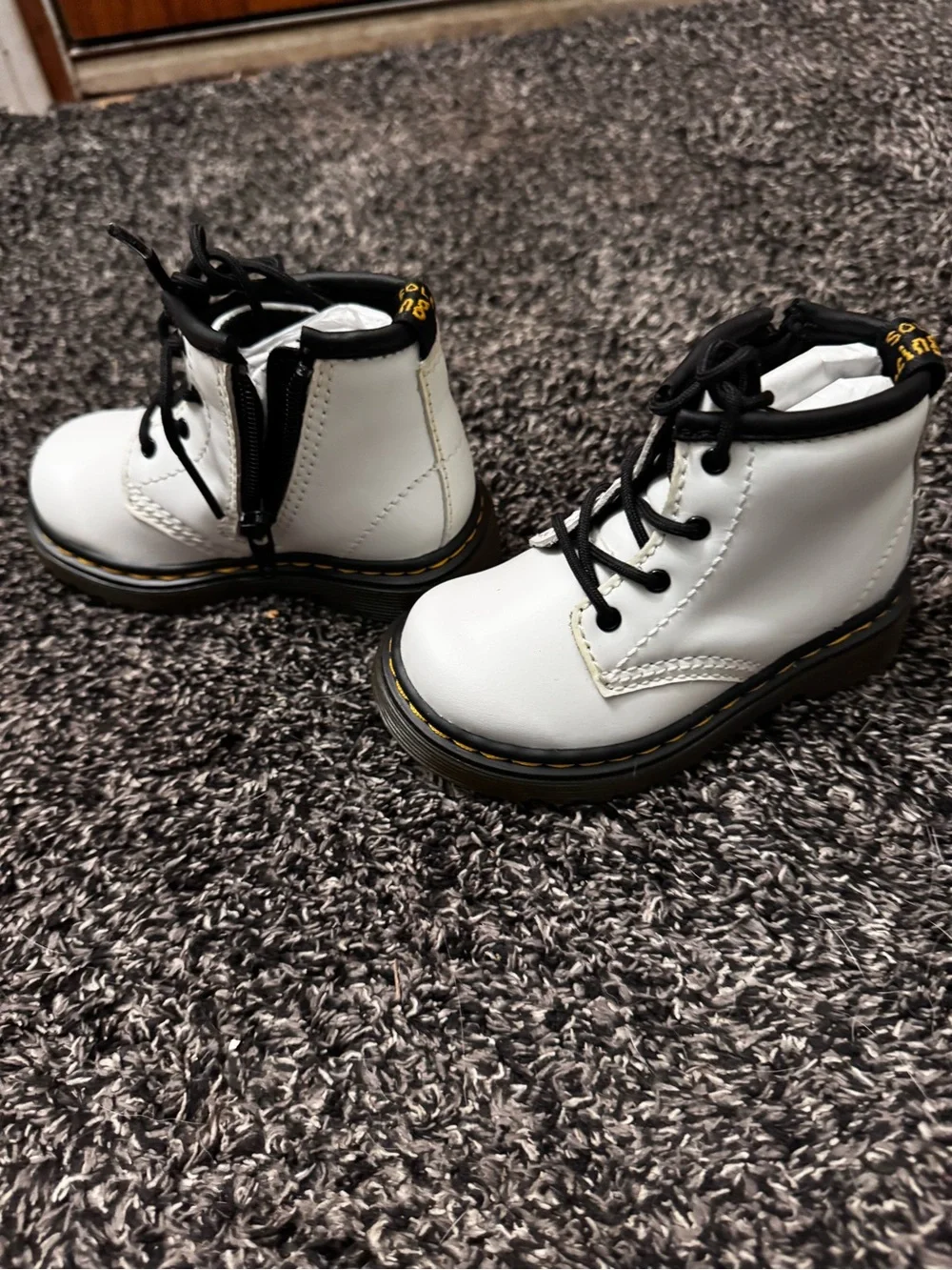 Brand new: Toddler doc martin combat boots