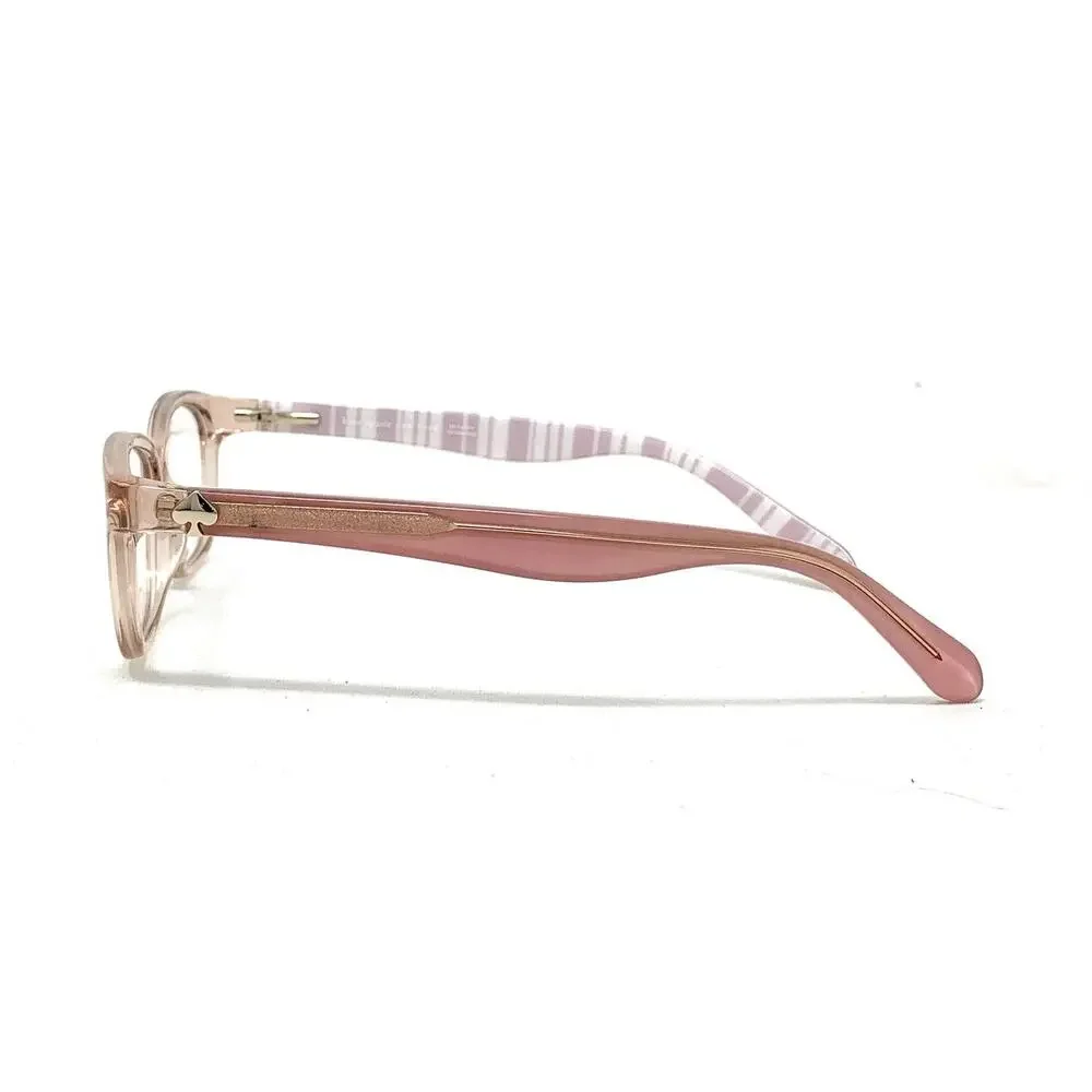 Kate Spade Beige Stripe White QGX Brylie Women's Eyeglasses Full Rim