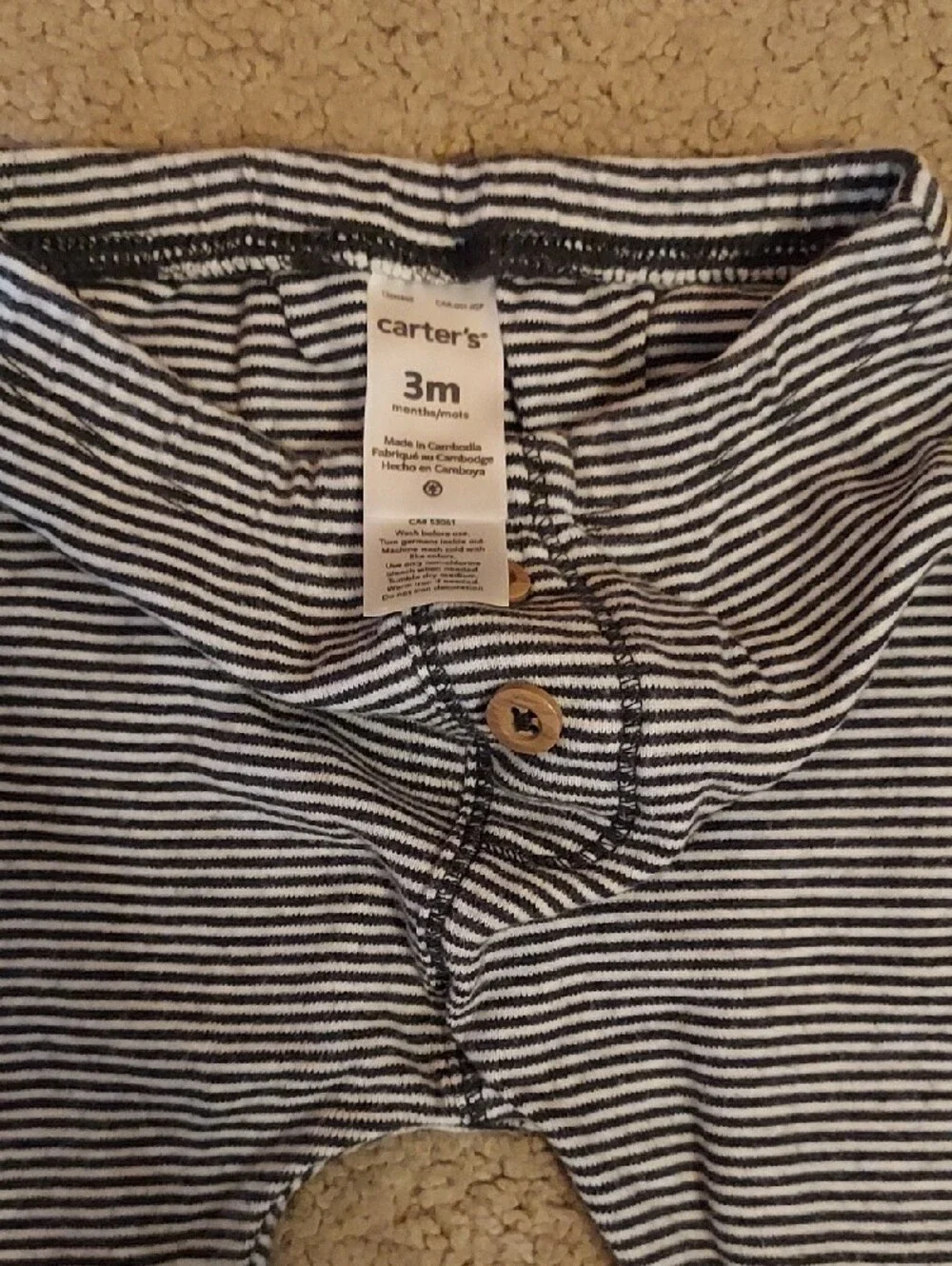 Lot Of 0-3M Girls Pants