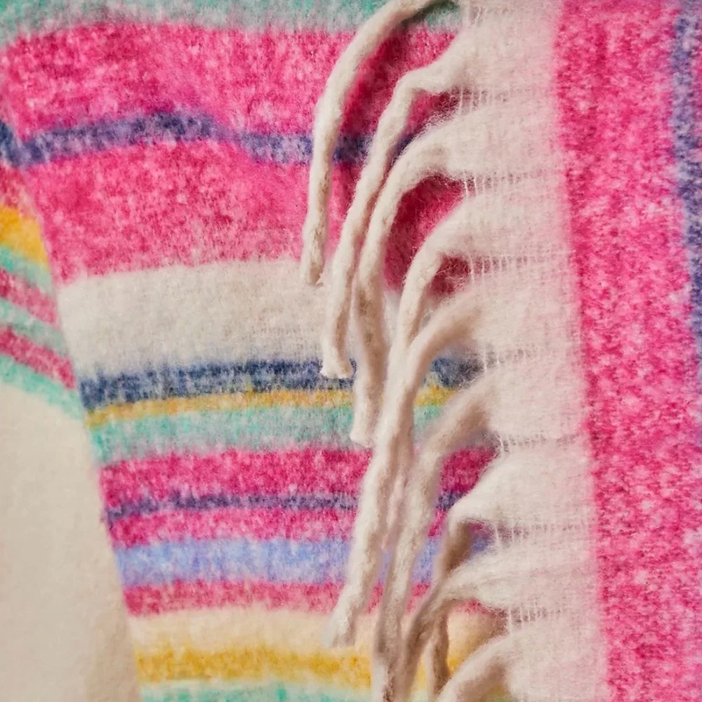 Free People vibrant blanket