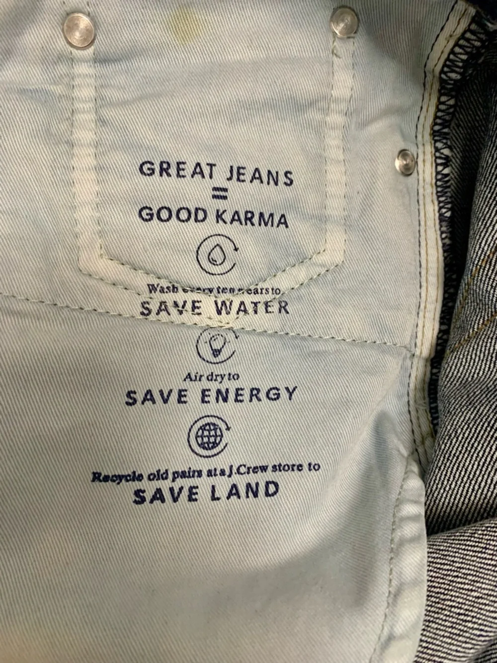 J. Crew slim straight
