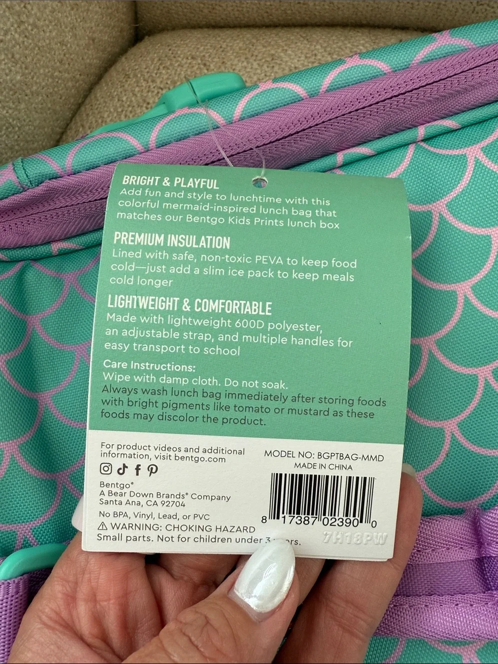 Bentgo lunch bag