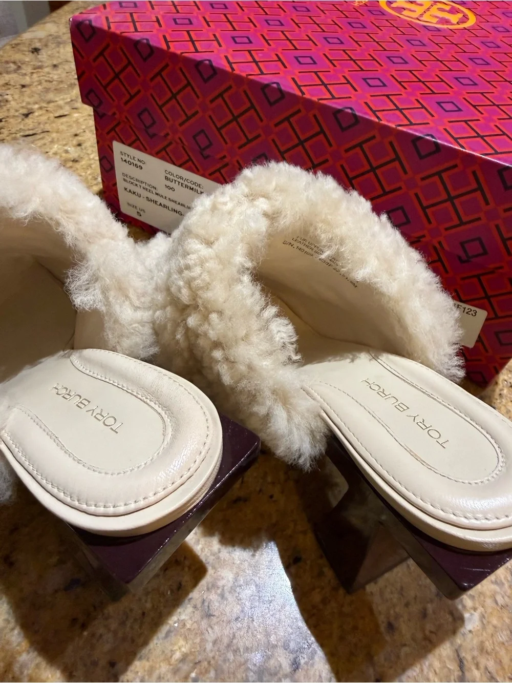 Tory Burch mule burch couple