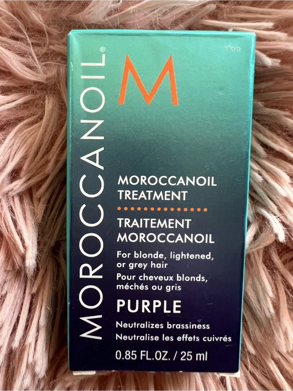 NIB Moroccanoil Treatment Purple Tone-Correcting Hair Oil