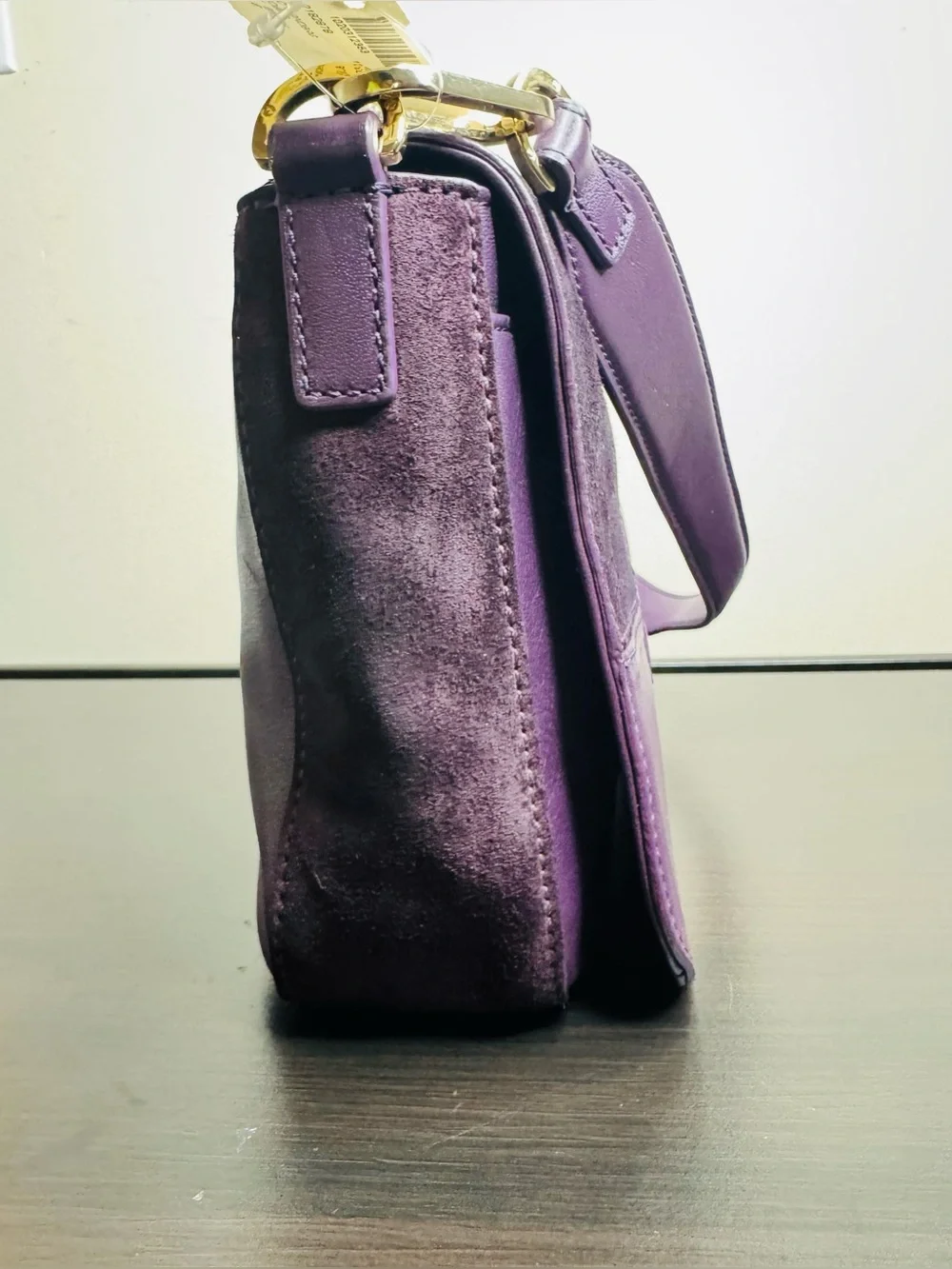 Tory Burch used suede