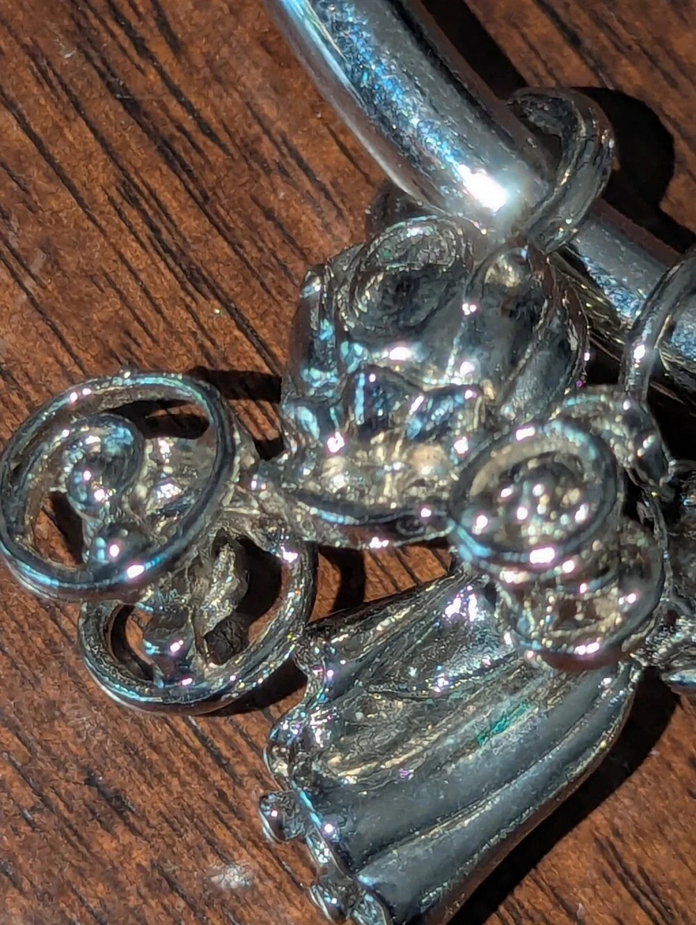 Disney vintage tone silver