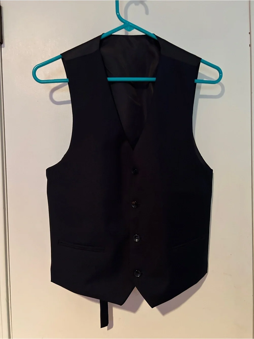 Boys dark navy 3-piece suit size 18.