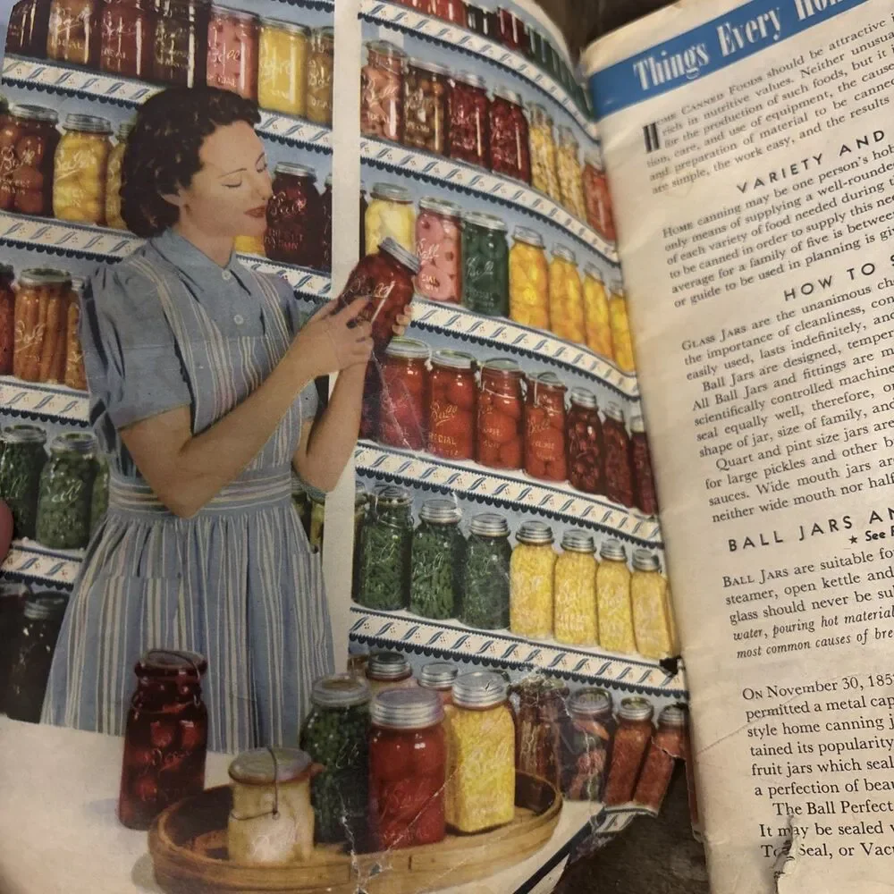 Ball And Hazel-Atlas vintage canning