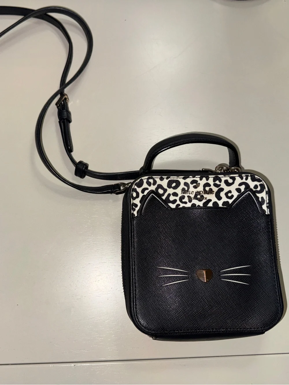 Kate Spade New York Daisy Vanity Meow Crossbody Bag