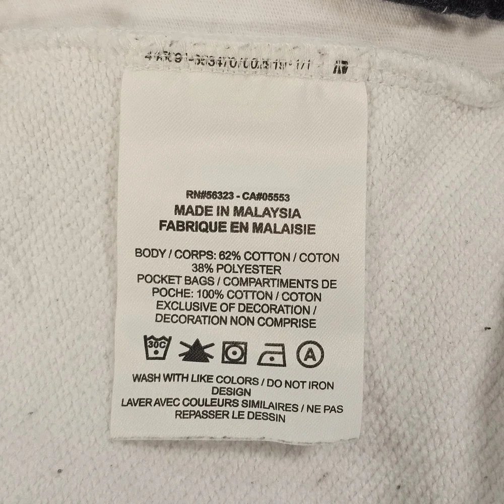 Jordan Jumpman Classics Fleece‎ Shorts Mens Medium White Black Split CK2854-100