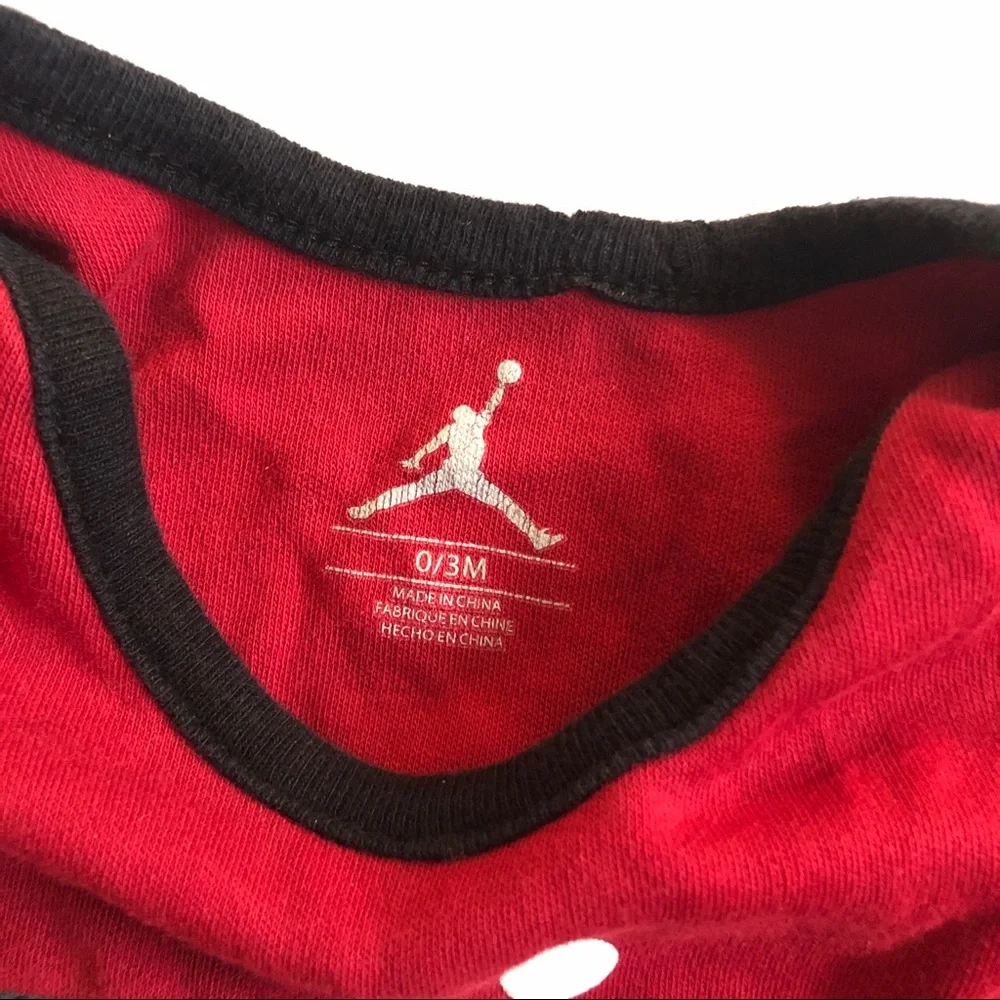 Jordan red athletic