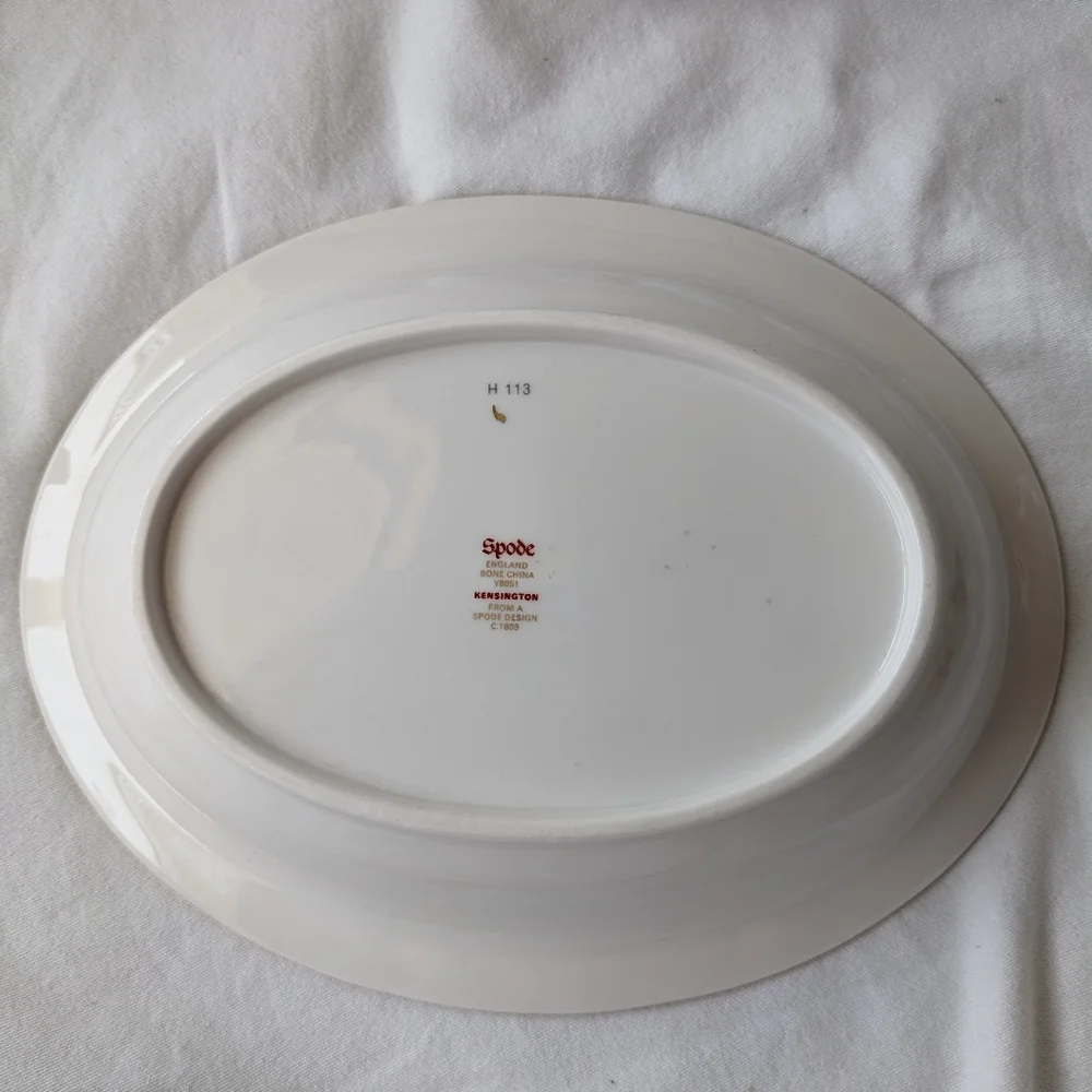 Spode kensington oval
