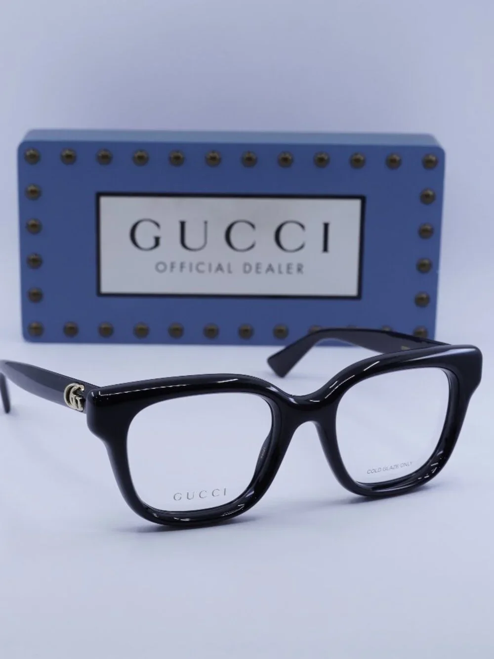Gucci GG1831O 005 Square Eyeglasses 51mm - Black